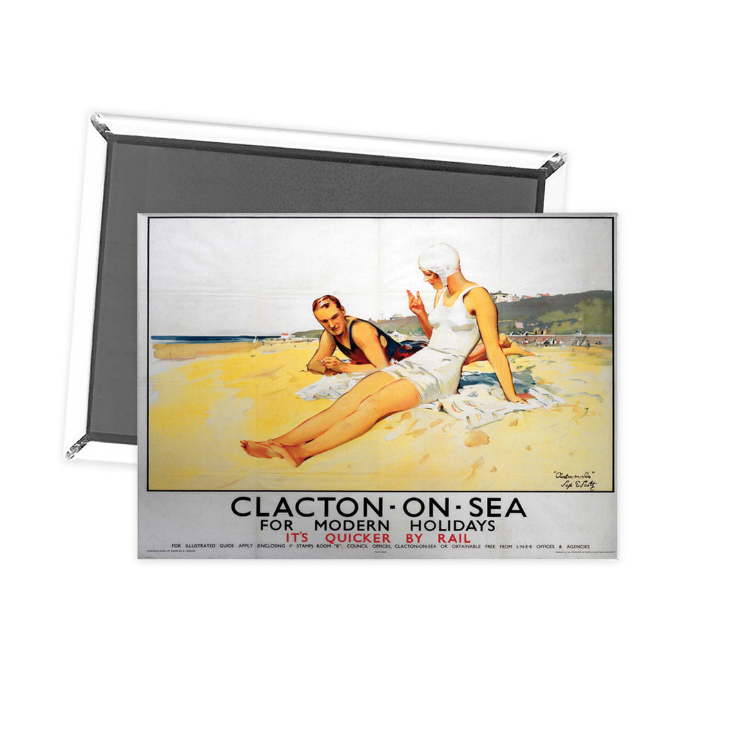 Clacton On Sea for Modern Holidays Fridge Magnet