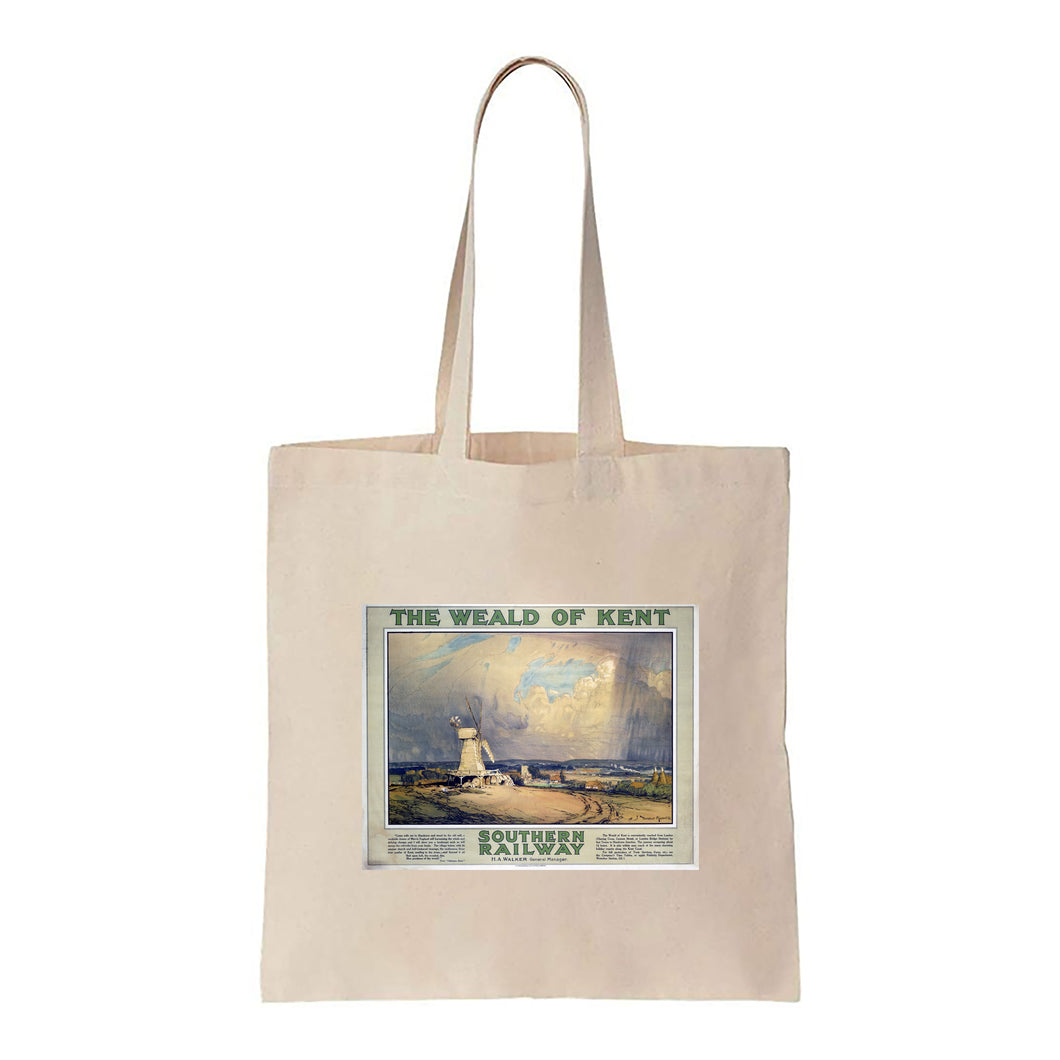 The Weald of Kent, Southern Railway - Canvas Tote Bag