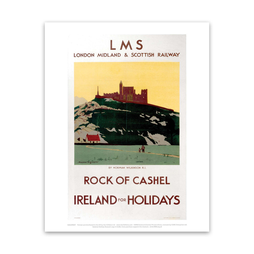 Rock of Cashel - Ireland for Holidays Art Print