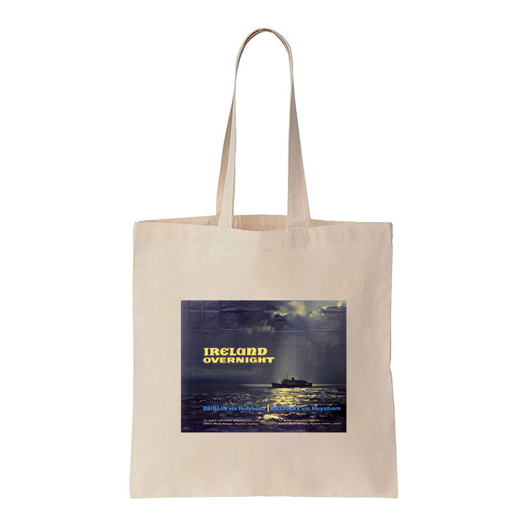 Ireland Overnight - Dublin and Belfast - Canvas Tote Bag