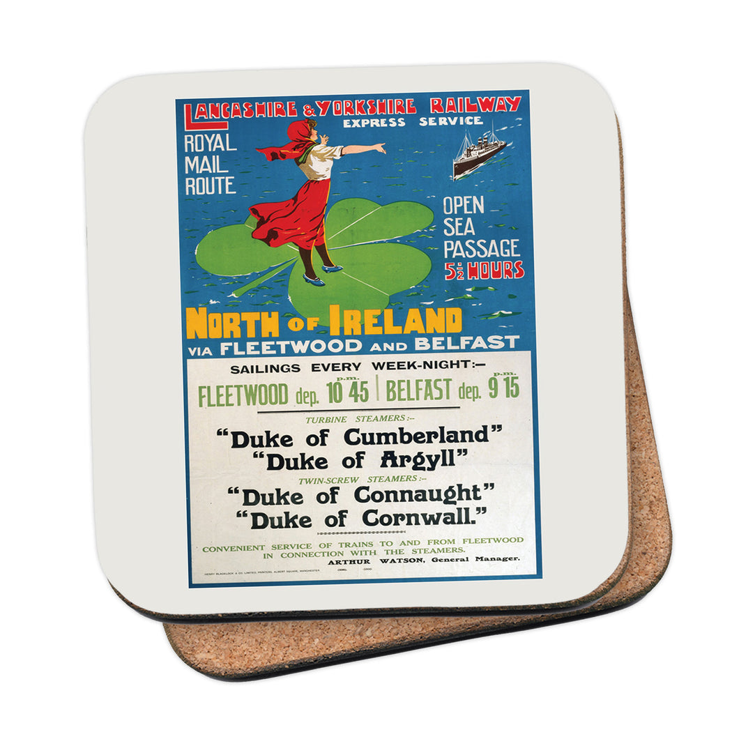 North of Ireland via Fleetwood and Belfast Coaster