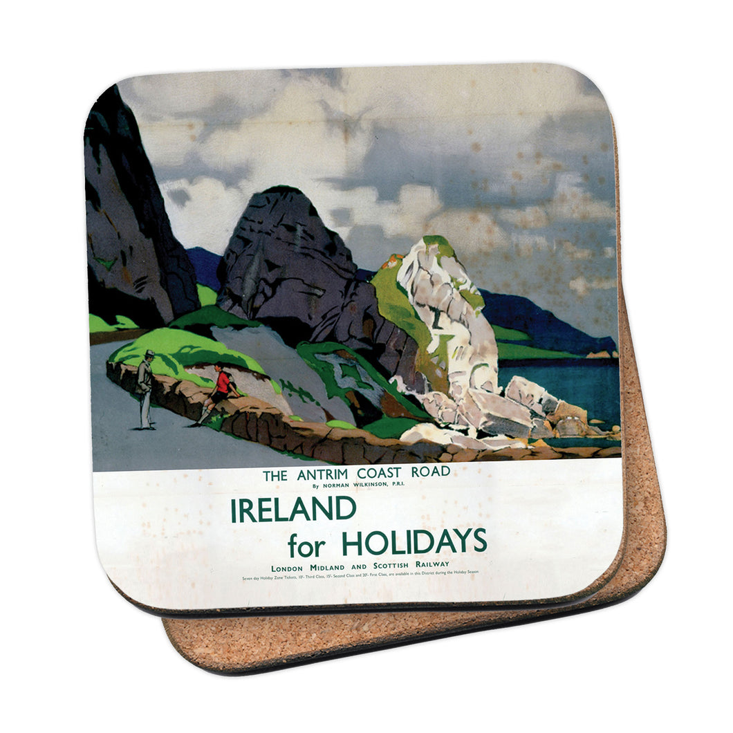 The Antrim Coast Road, Ireland for Holidays Coaster
