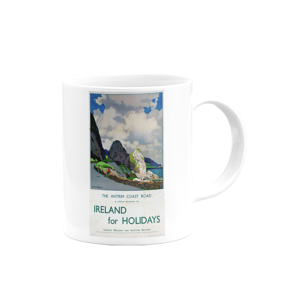 The Antrim Coast Road, Ireland for Holidays Mug
