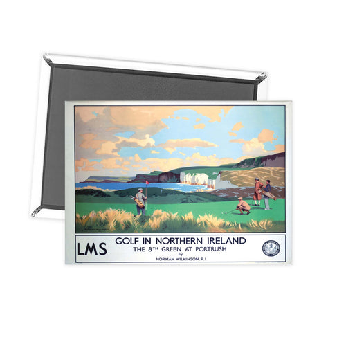 Portrush Golf in Northern Ireland Fridge Magnet