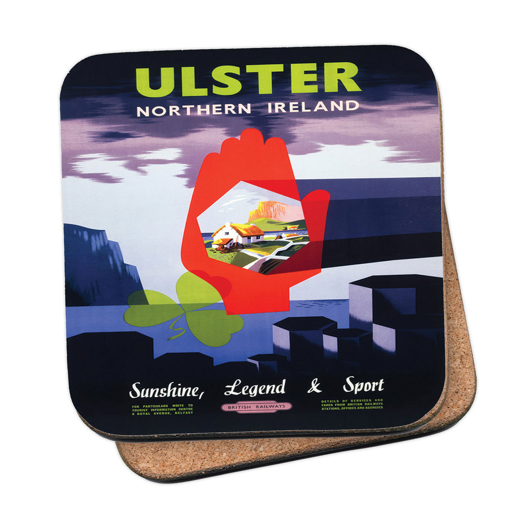 Ulster - Northern Ireland, Sunshine Legend and Sport Coaster