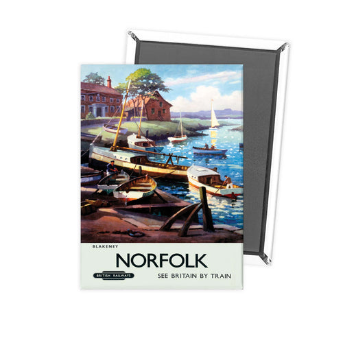 Blakeney Boats Norfolk Fridge Magnet