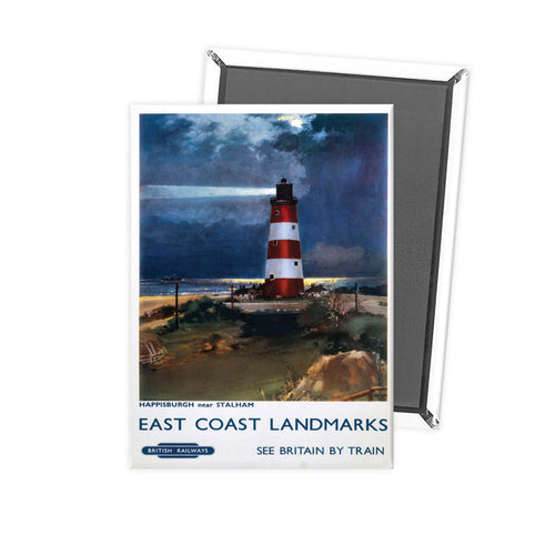 East Coast Landmarks - Lighthouse Fridge Magnet