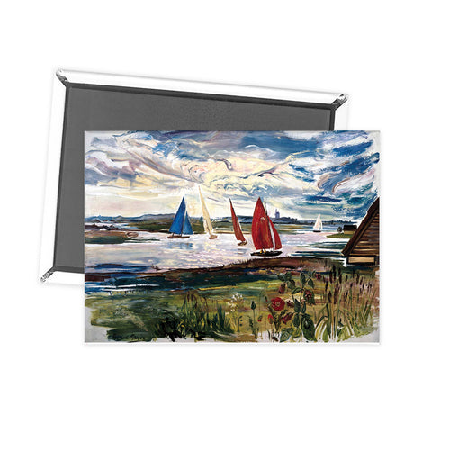 Norfolk Sailing Boats Fridge Magnet
