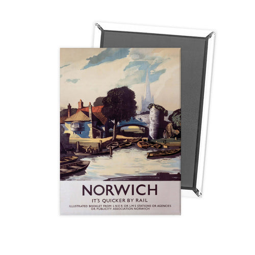Norwich Fridge Magnet