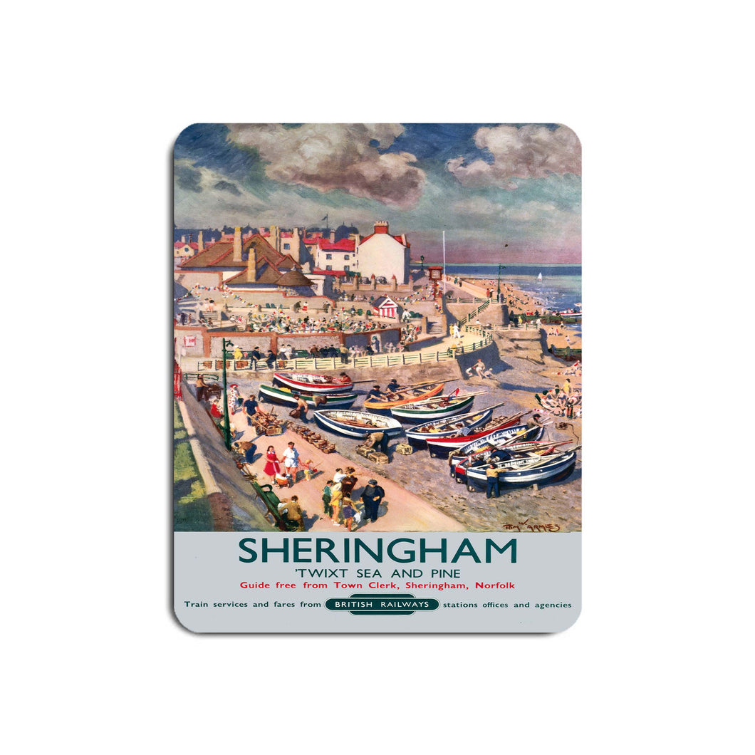 Sheringham - Twixt Sea and Pine - Mouse Mat