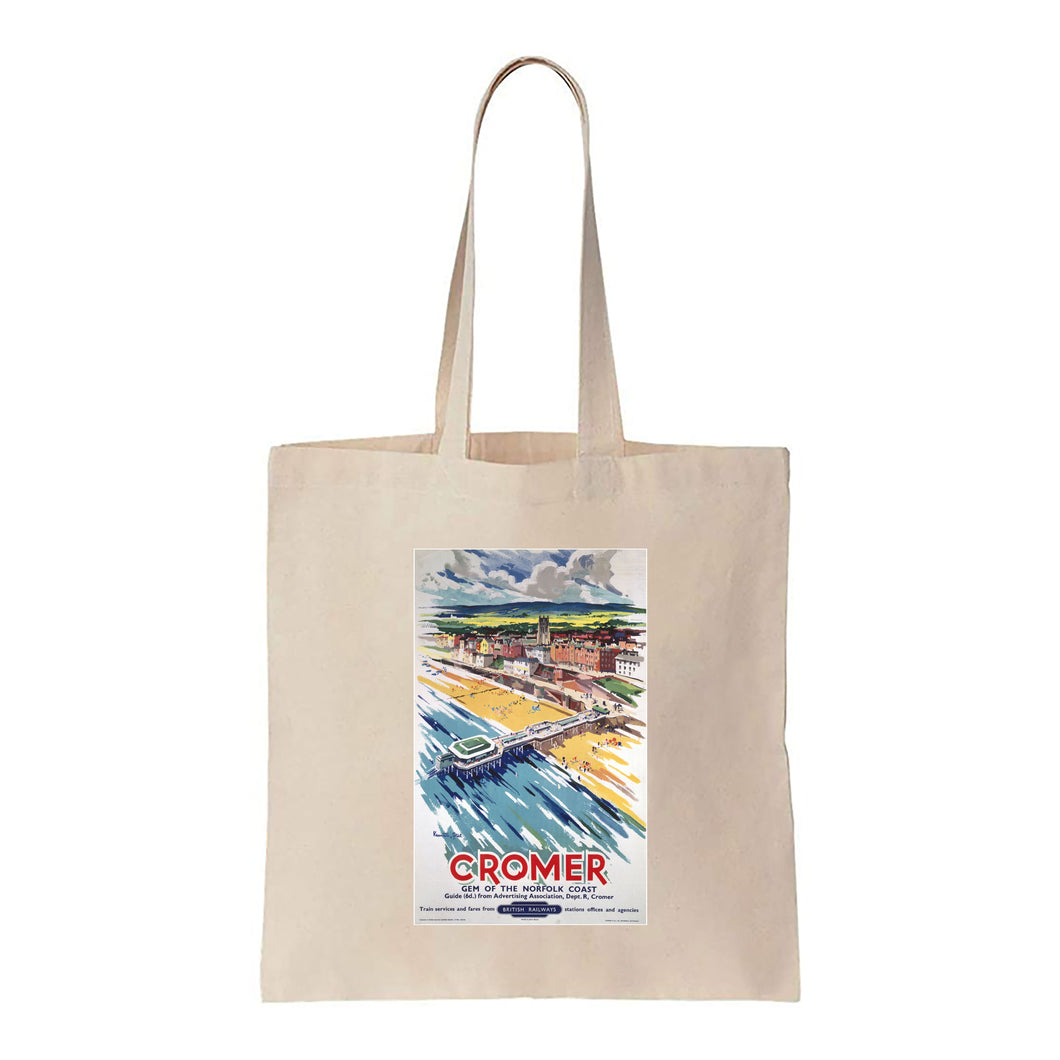 Cromer - Gem of the Norfolk Coast - Canvas Tote Bag