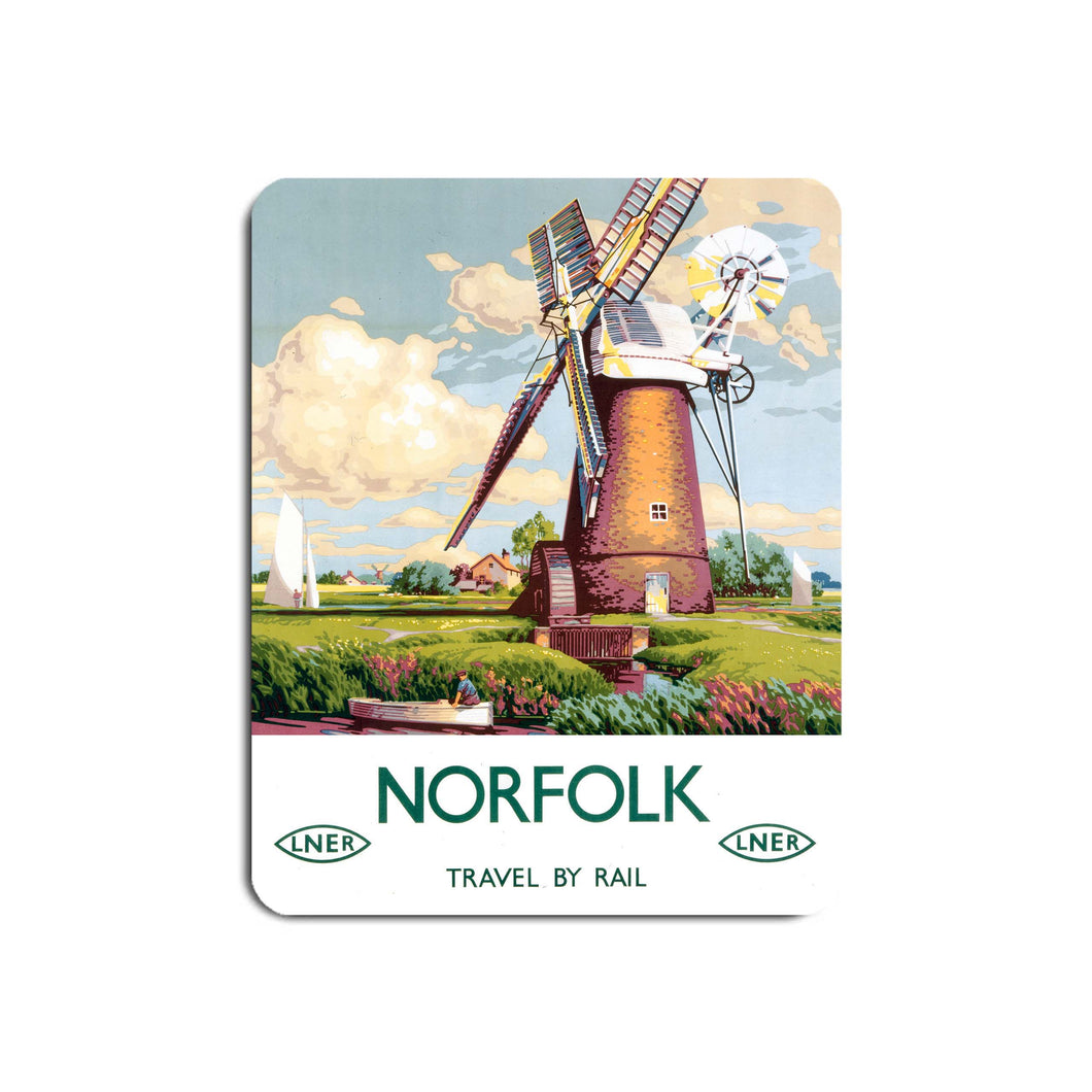 Norfolk Windmill - Mouse Mat