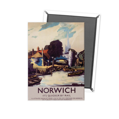 Norwich Fridge Magnet