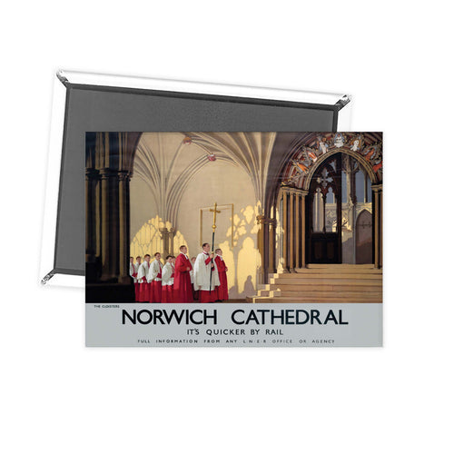 Norwich Cathedral Choir Fridge Magnet