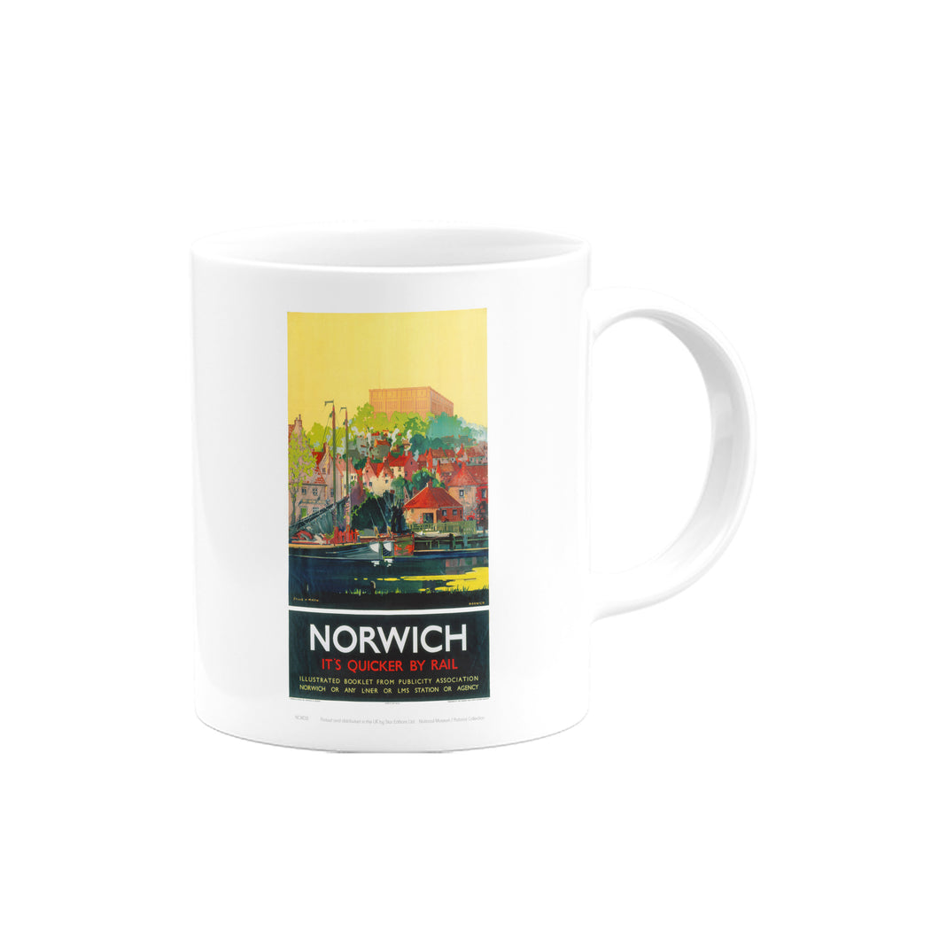 Norwich City Yellow Sky Mug