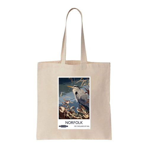Norfolk Heron - Canvas Tote Bag