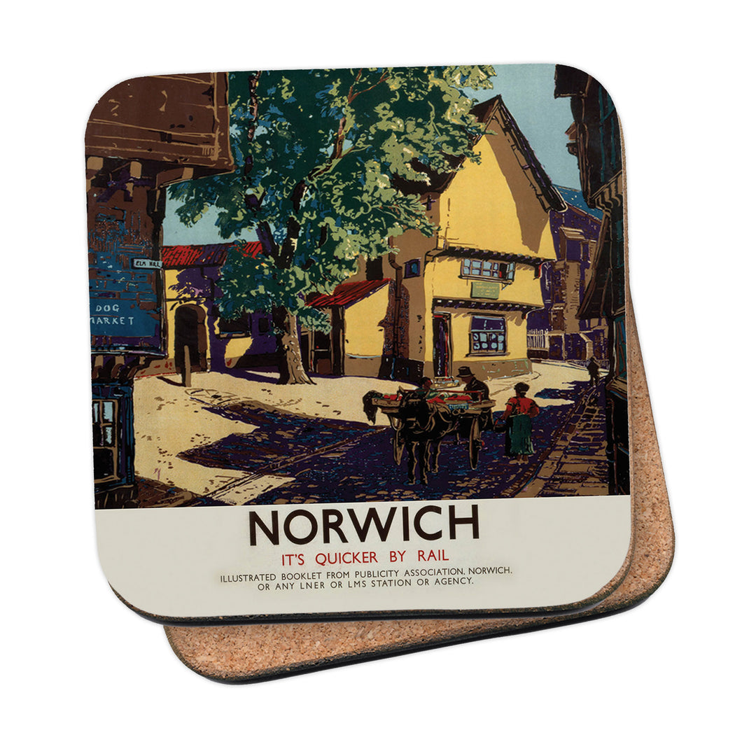 Norwich Horse and Cart Coaster