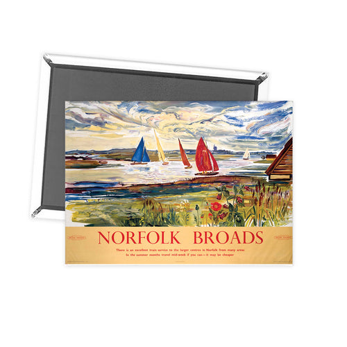 Norfolk Broads Fridge Magnet