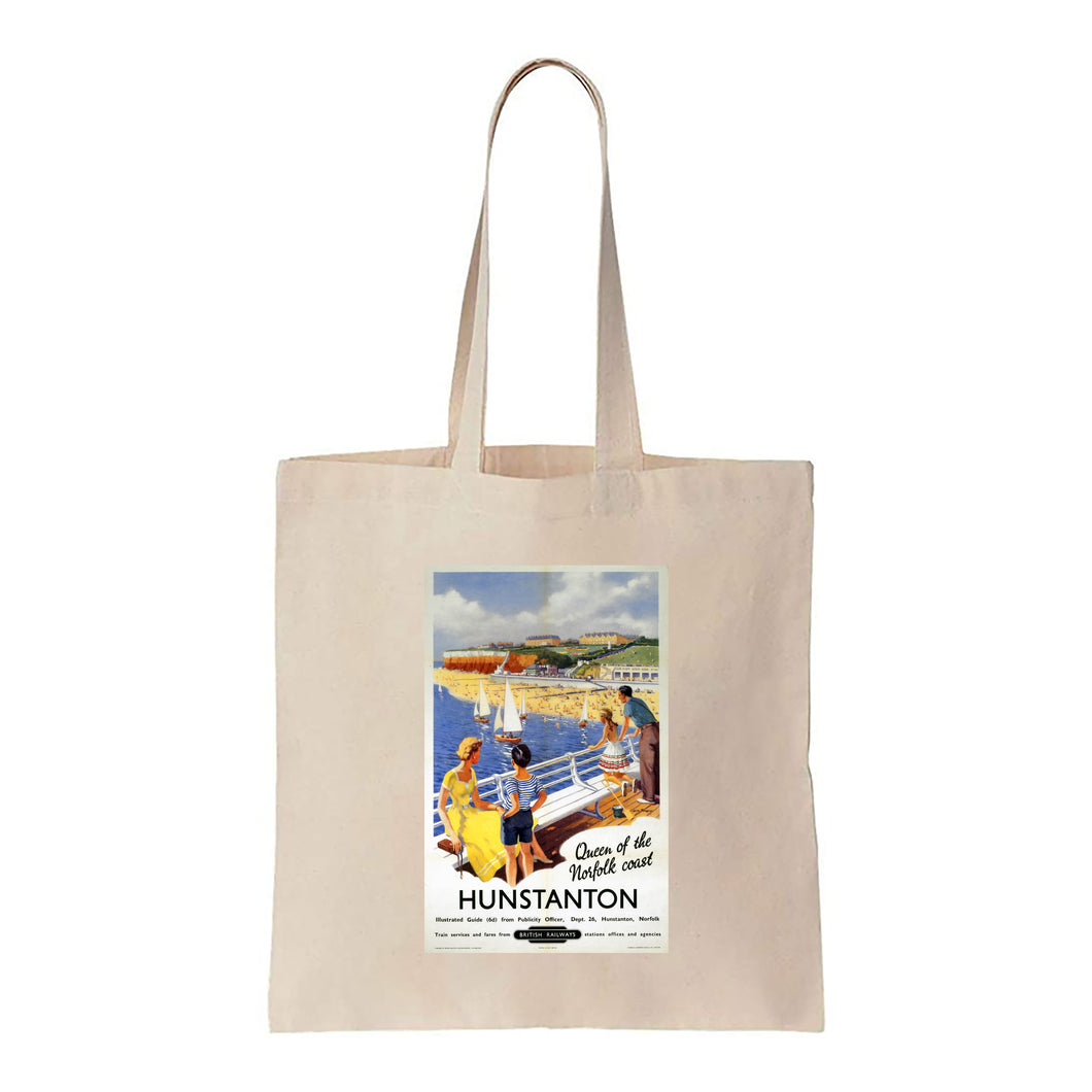 Hunstanton Queen of the Norfolk Coast - Canvas Tote Bag