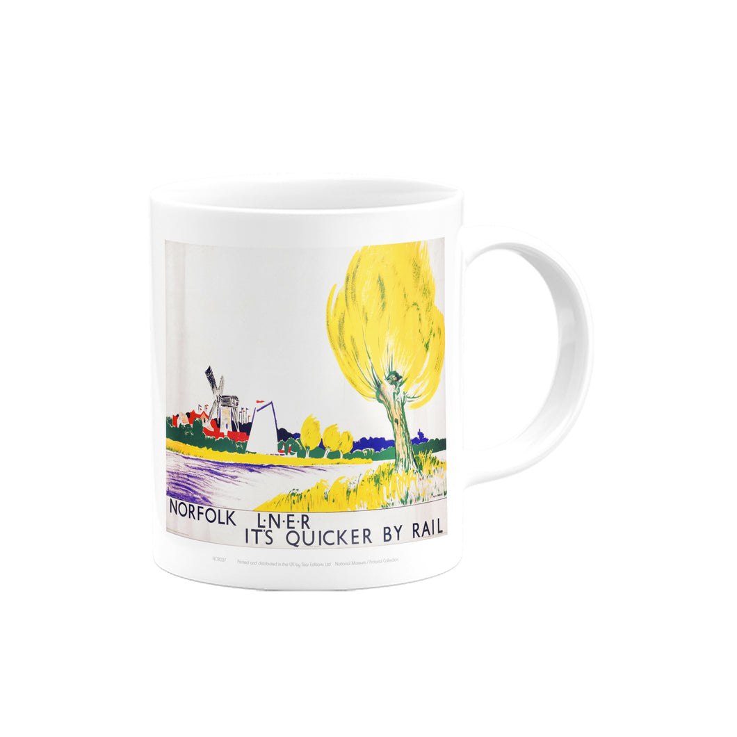 Norfolk Big Yellow Tree Mug