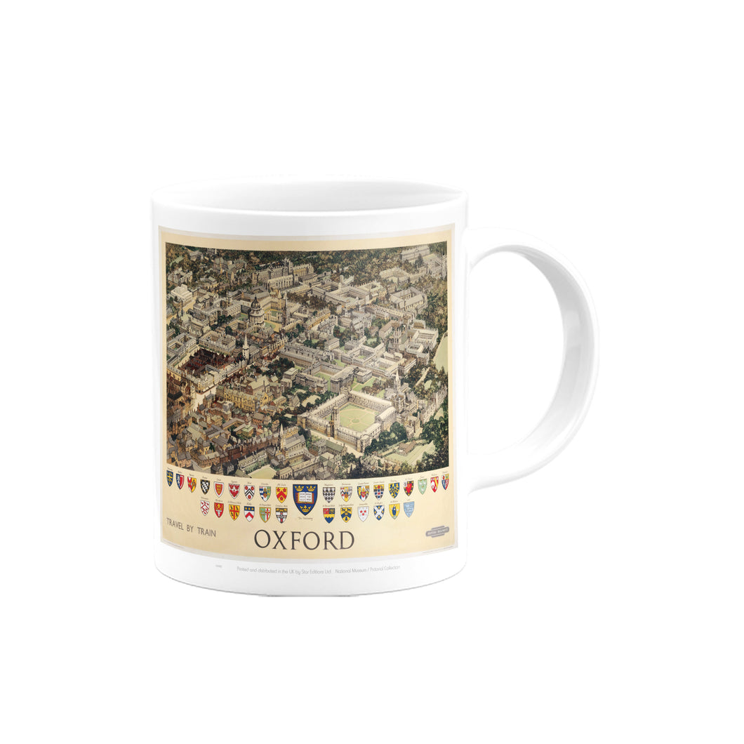 Oxford View from Air Mug