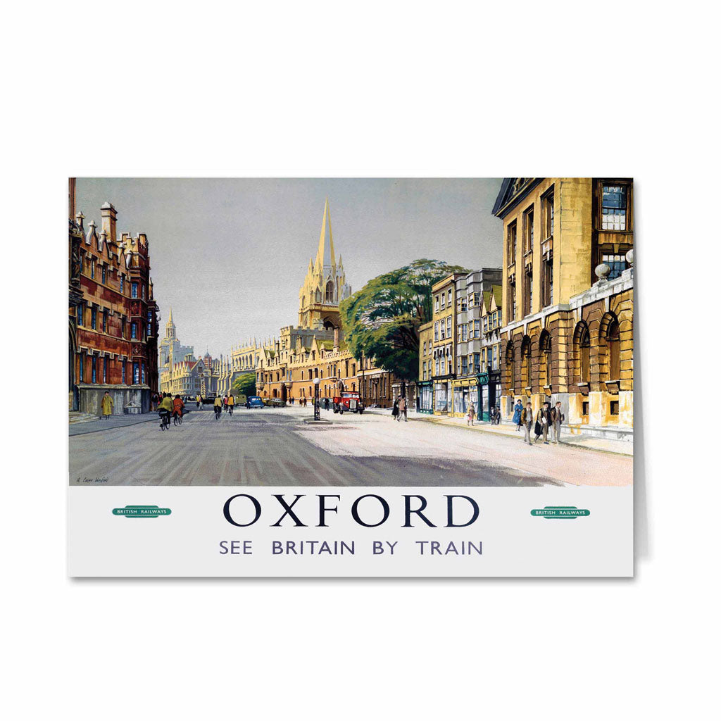 Oxford Middle of Road Greeting Card