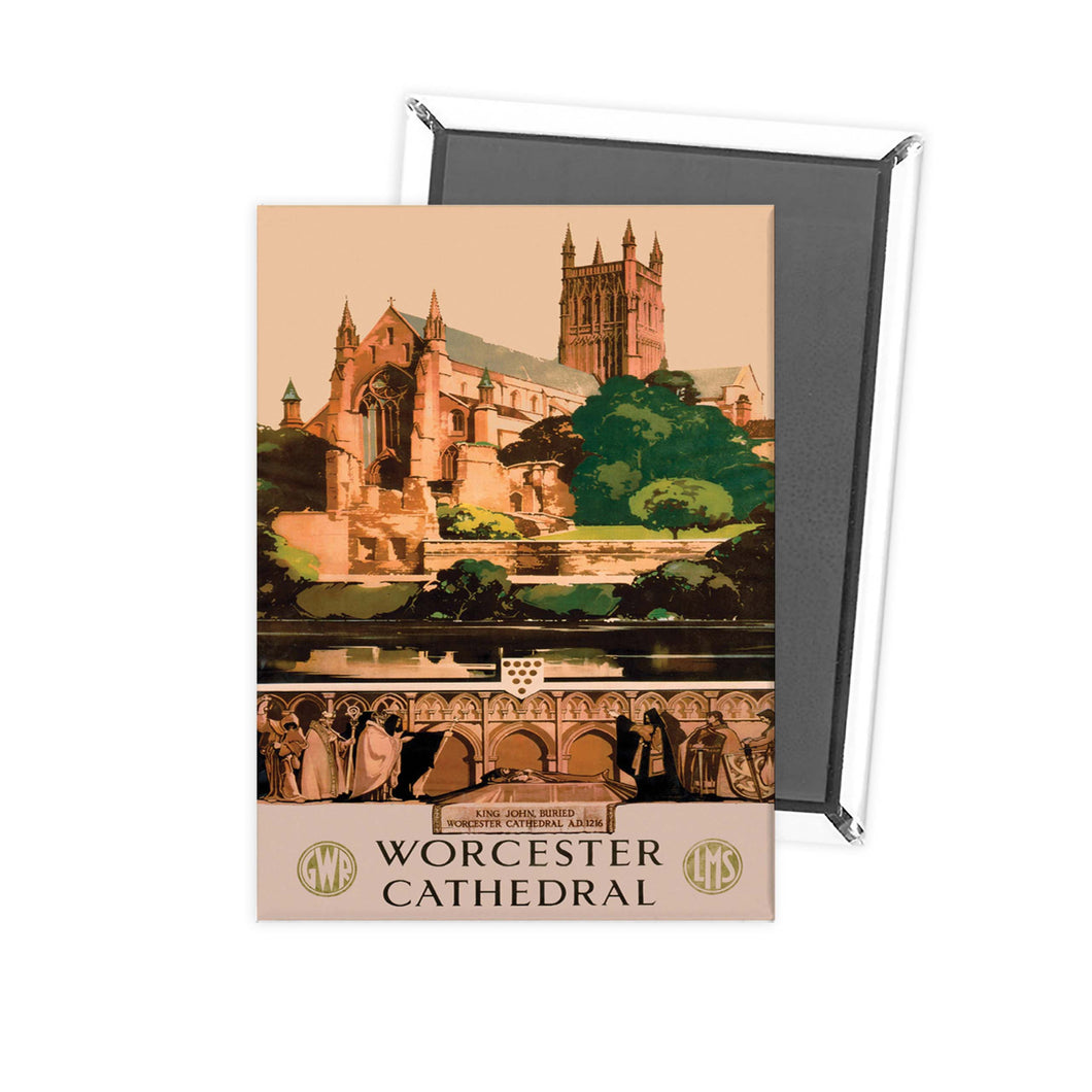 Worcester Cathedral Fridge Magnet