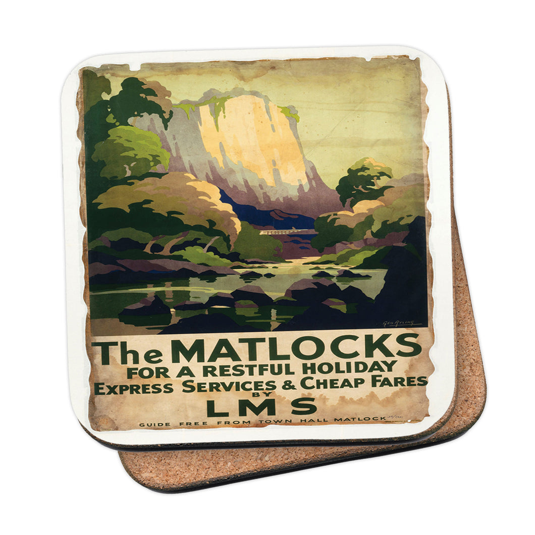 The Matlocks, For a Restful Holiday Coaster