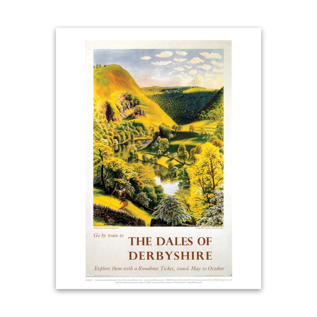 The Dales of Derbyshire Art Print