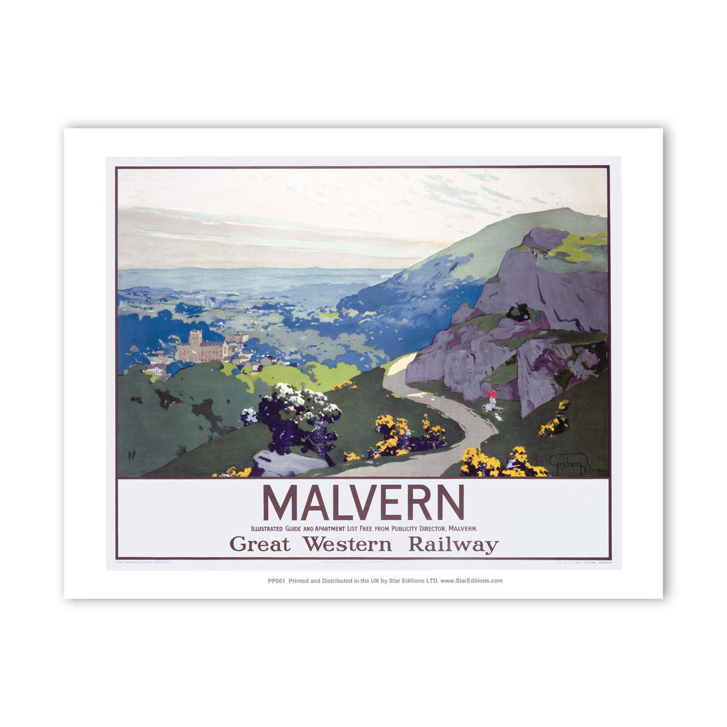 Malvern, Great Western Railway Art Print