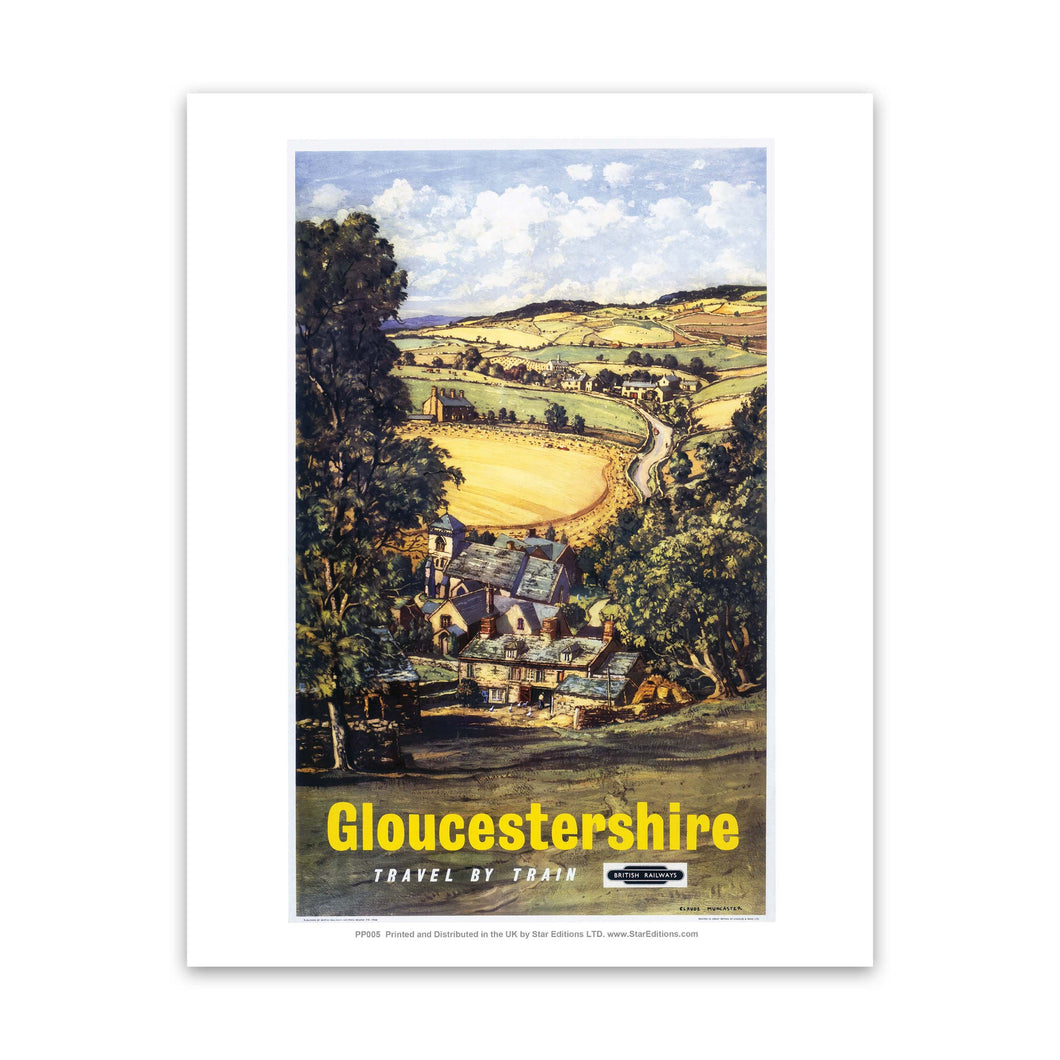Gloucestershire Art Print