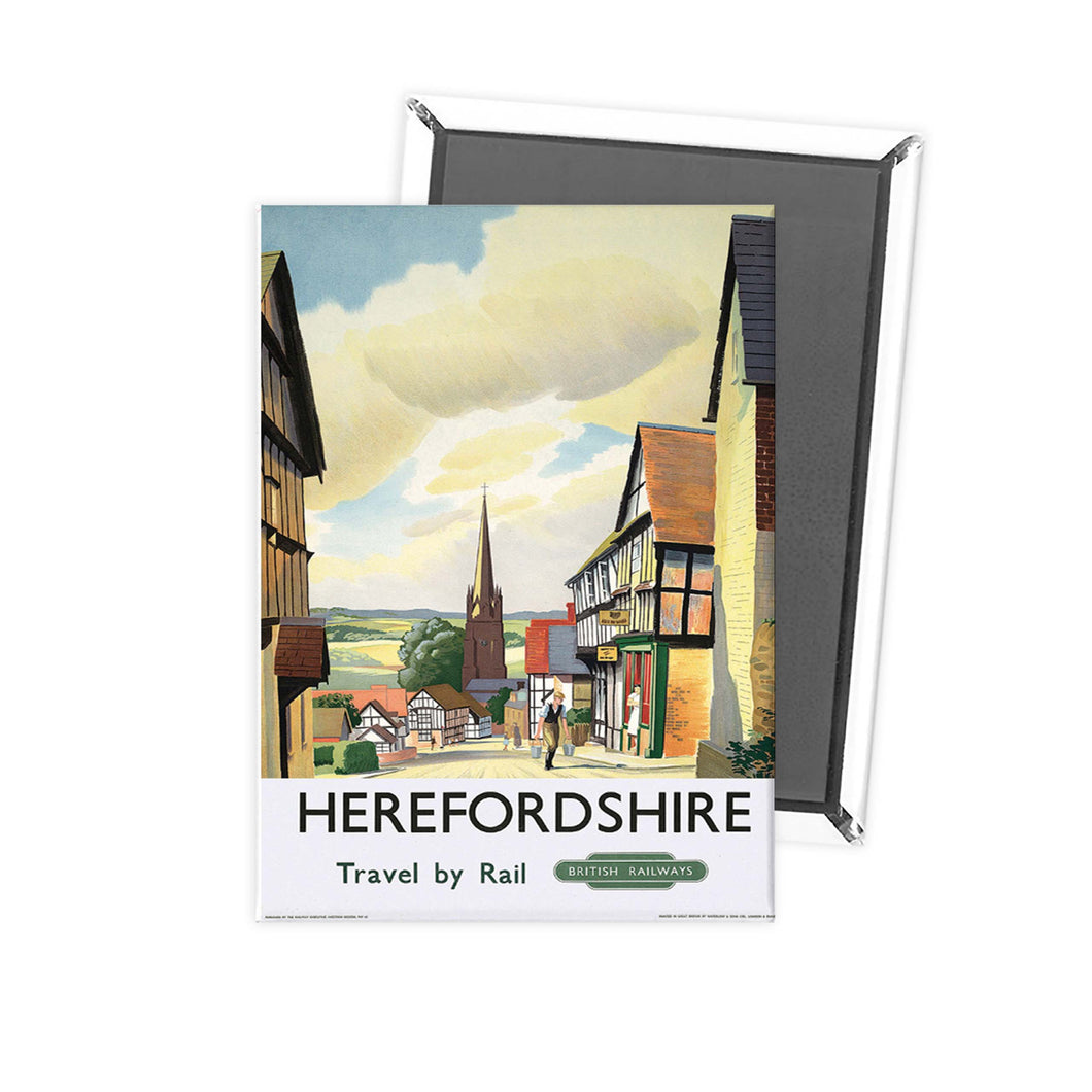 Herefordshire Fridge Magnet