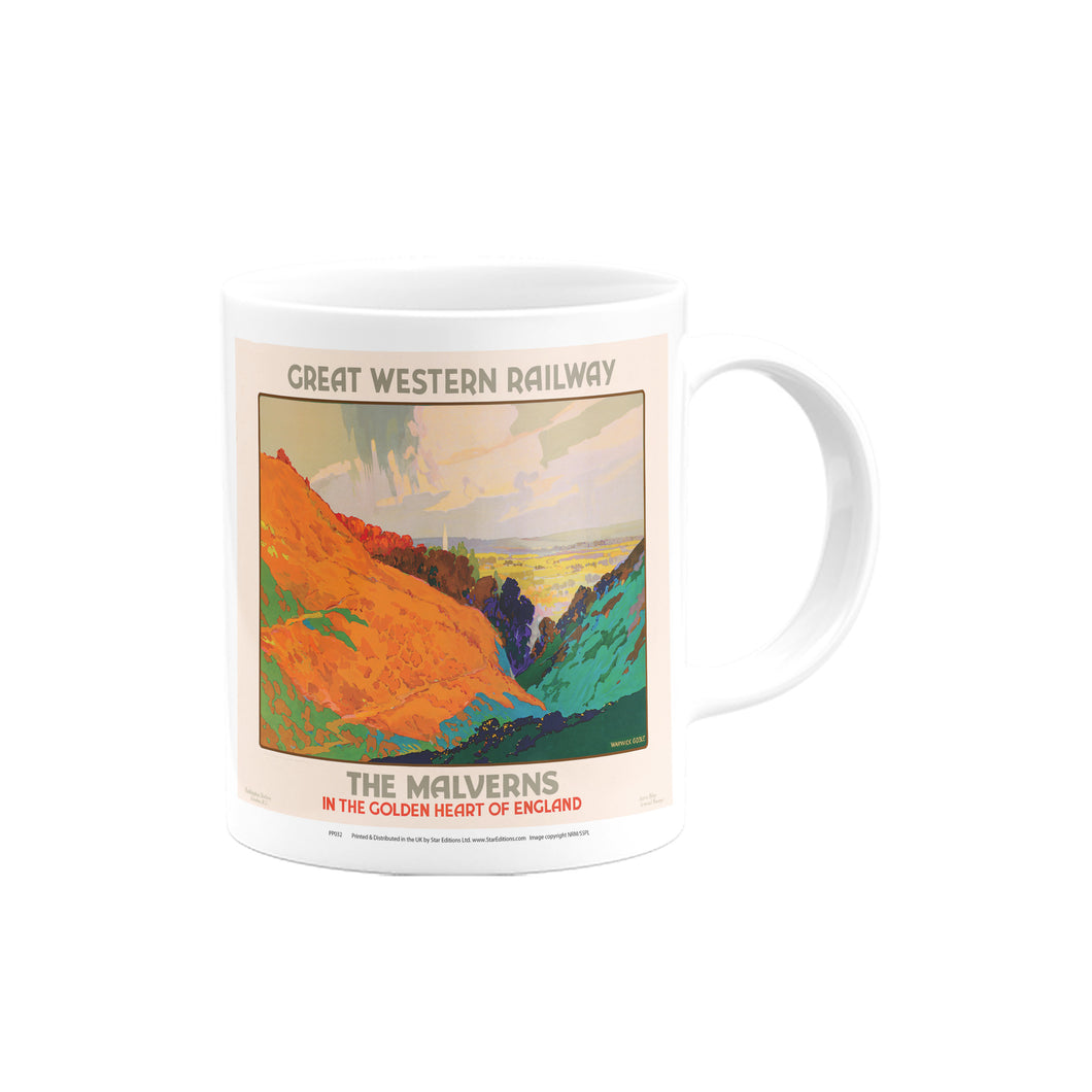 The Malverns, In the Golder Heart of England Mug