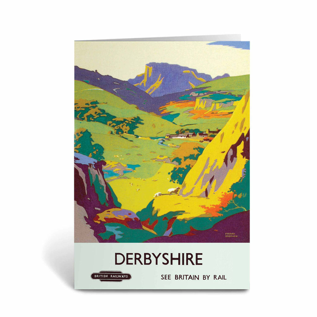 Derbyshire, See Britain By Train Greeting Card