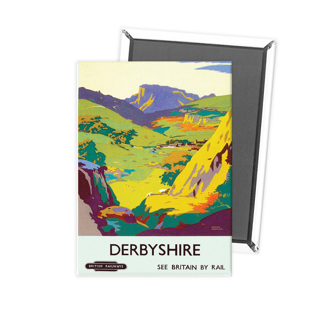 Derbyshire Greeting Card Fridge Magnet