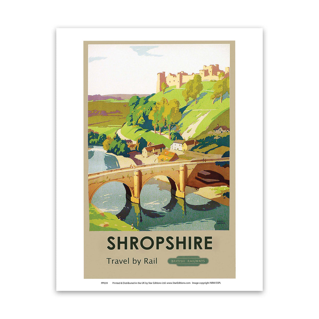 Shropshire Art Print