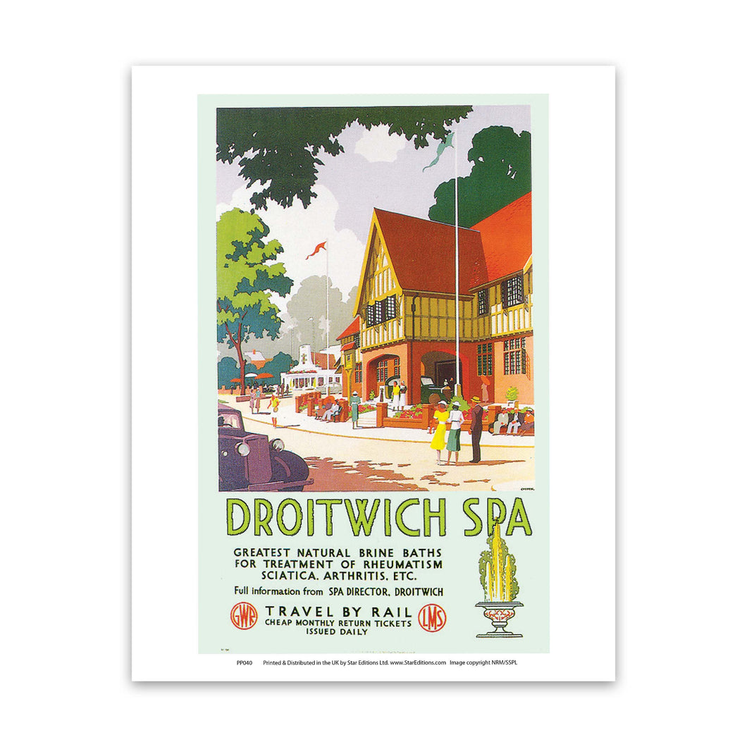 Driotwich Spa Art Print