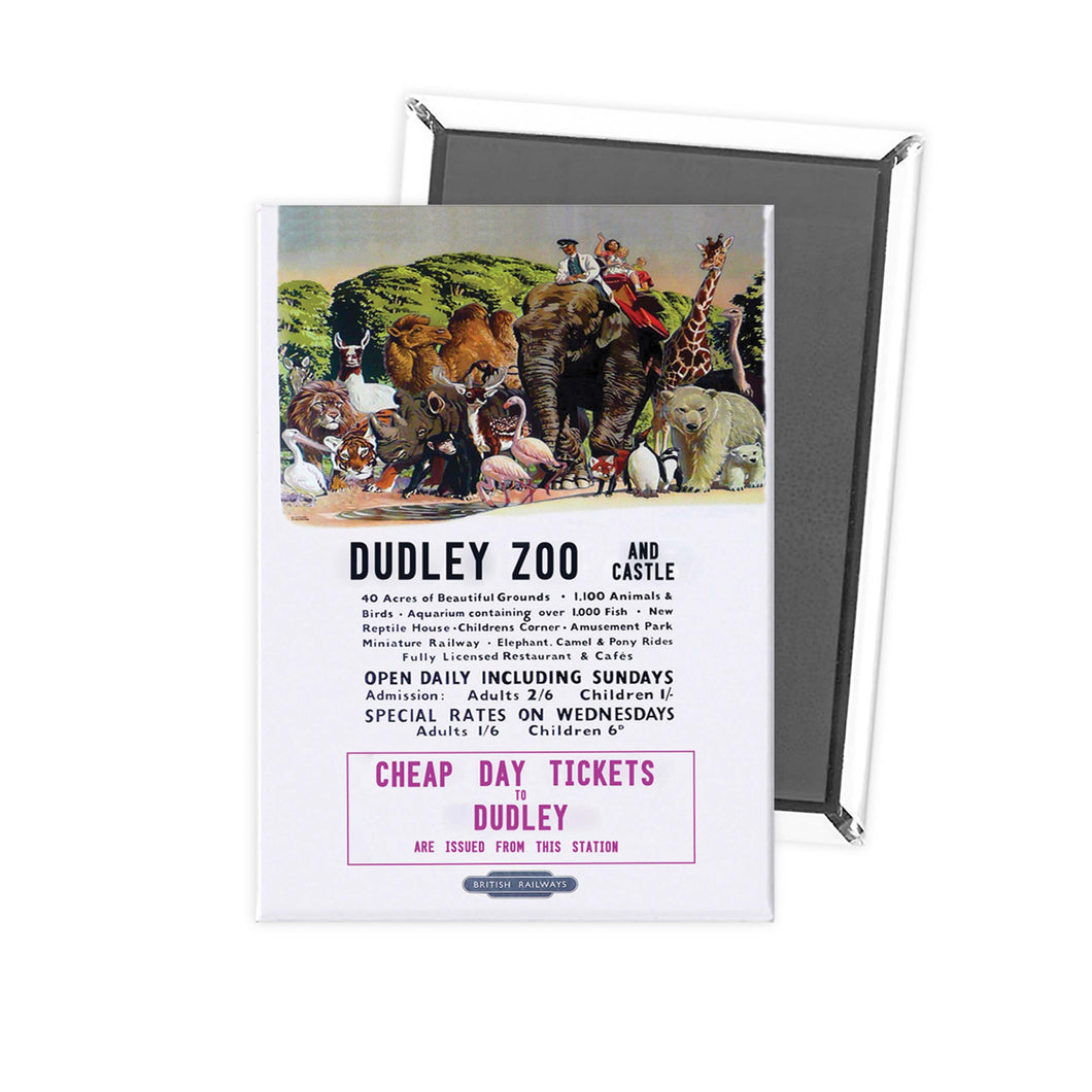 Dudley Zoo Fridge Magnet