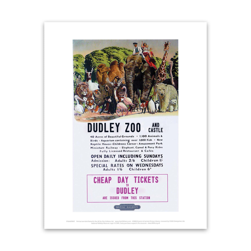 Dudley Zoo and Zoo Art Print