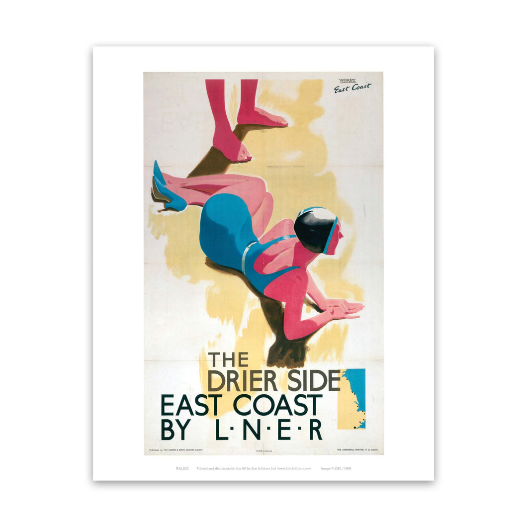 East Coast - The Drier Side Art Print