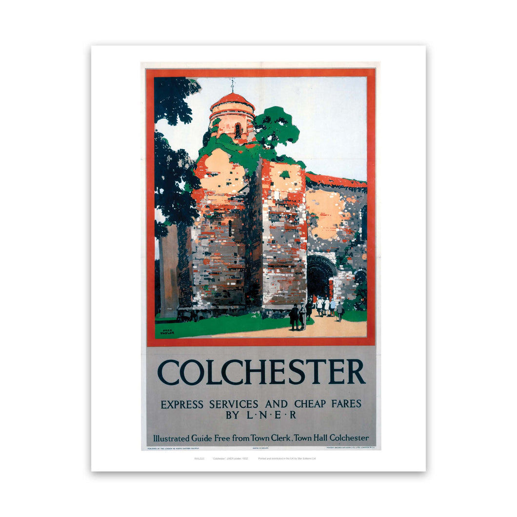 Colchester Castle Art Print