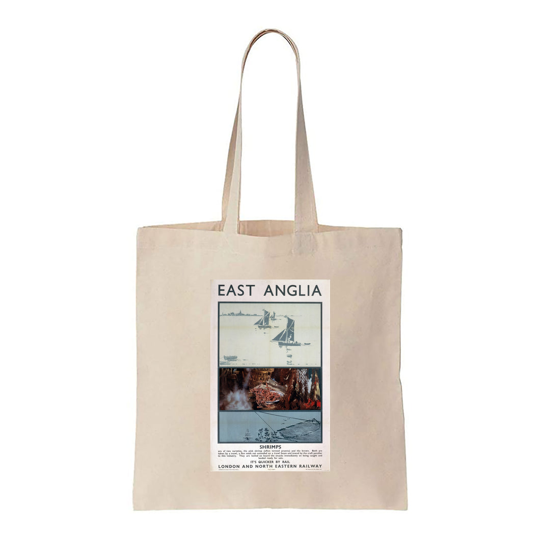 East Anglia - Shrimps - Canvas Tote Bag