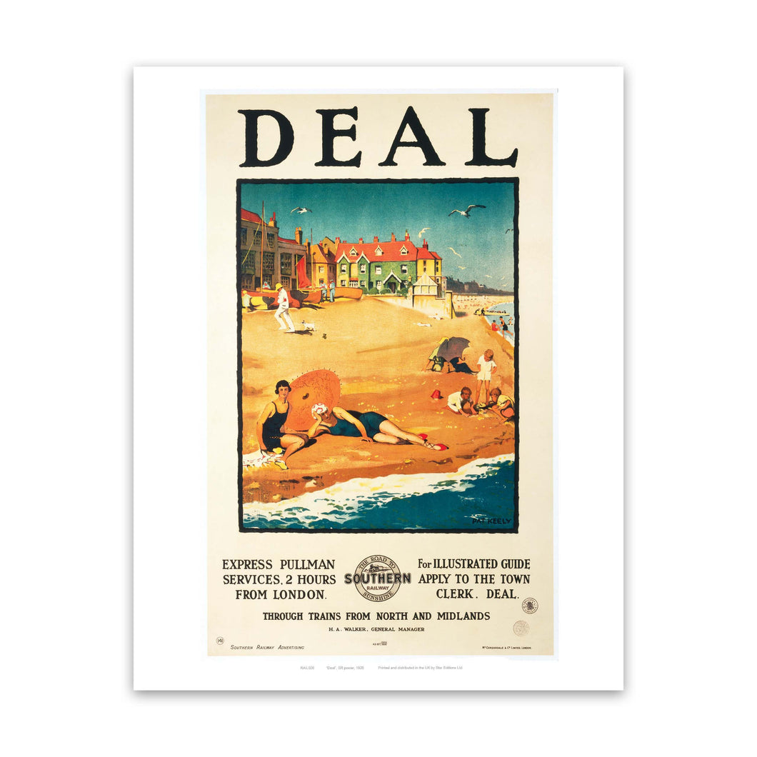 Deal, through North and Midlands Art Print