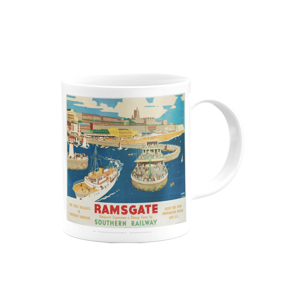 Ramsgate, for Jolly Holidays Mug