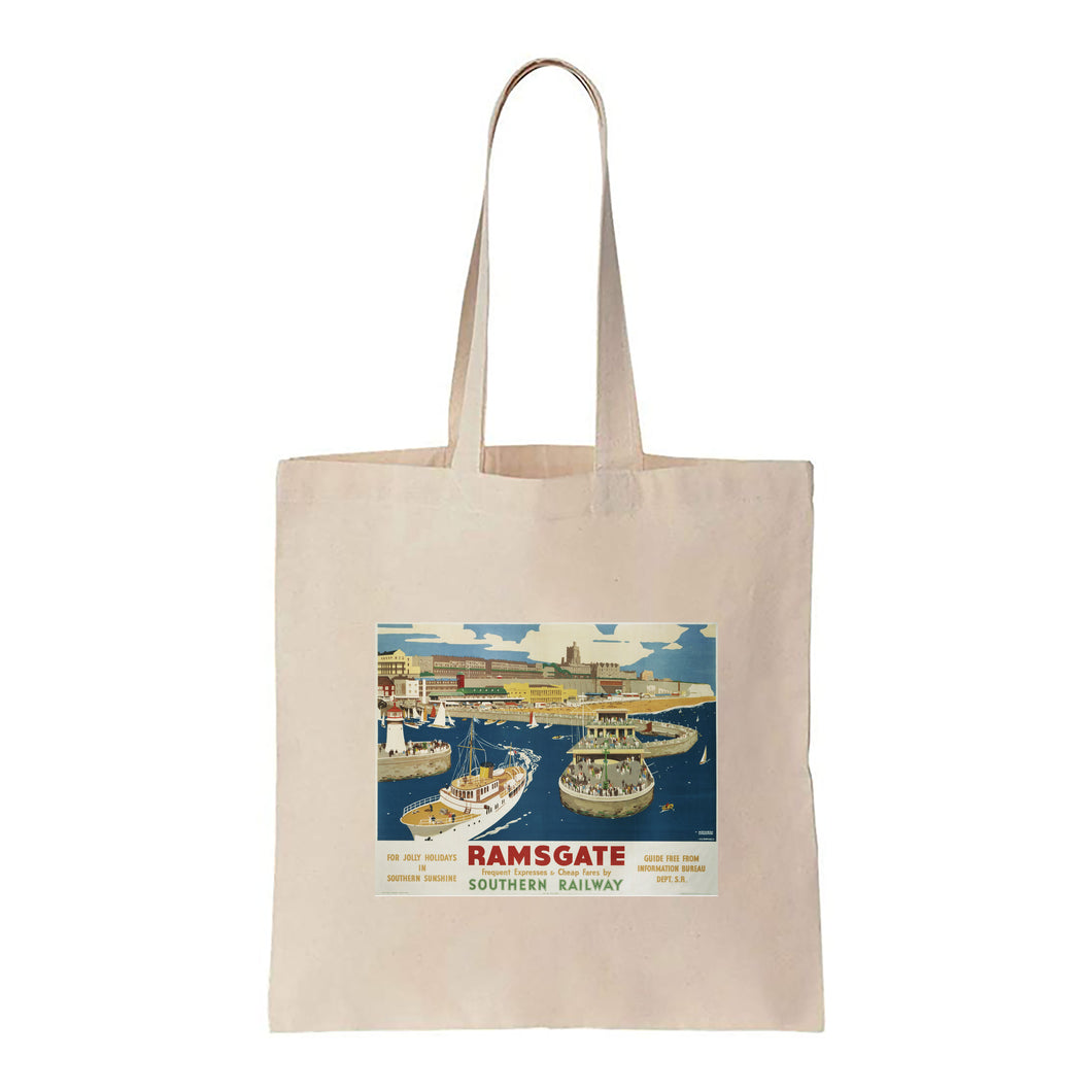 Ramsgate, for Jolly Holidays - Canvas Tote Bag