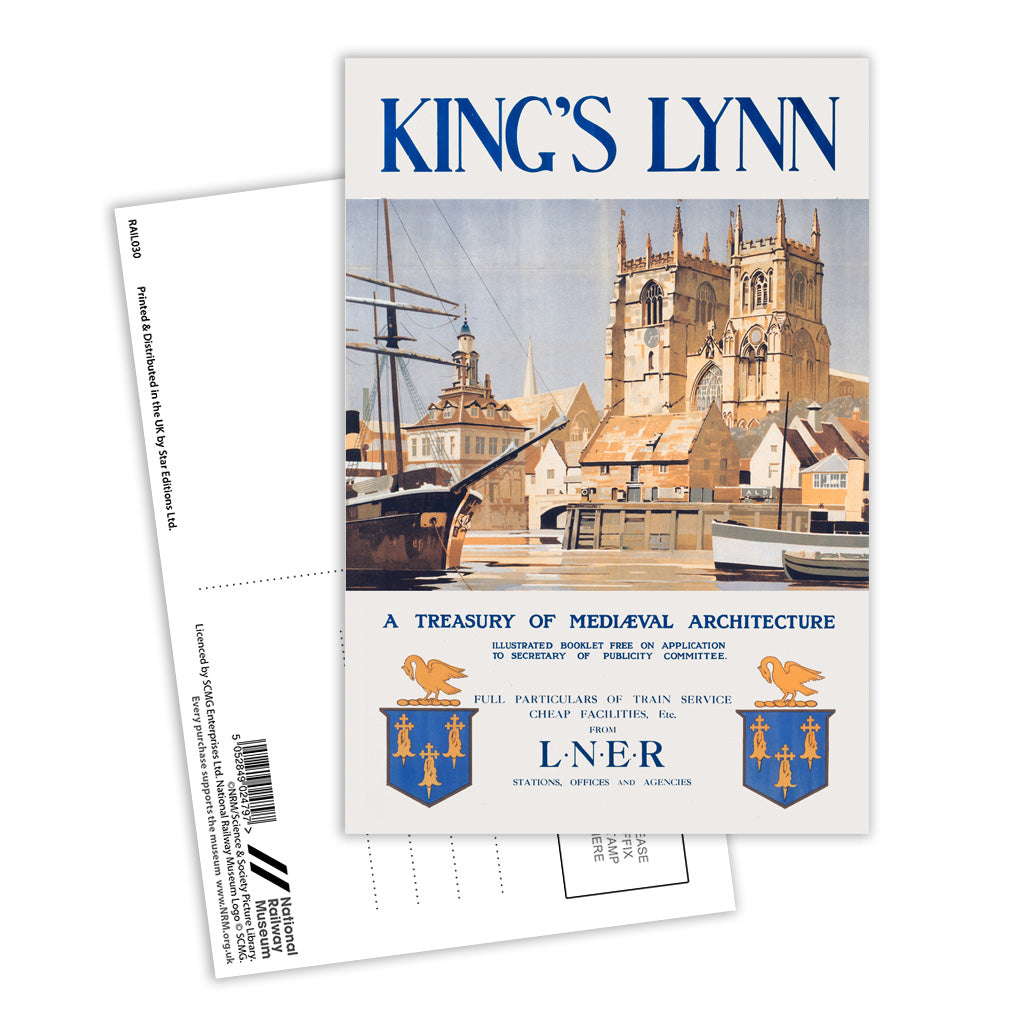 King's Lynn Postcard Pack of 8