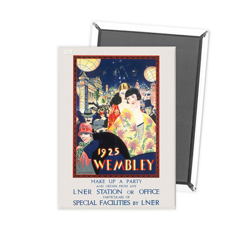 1925 Wembley Fridge Magnet