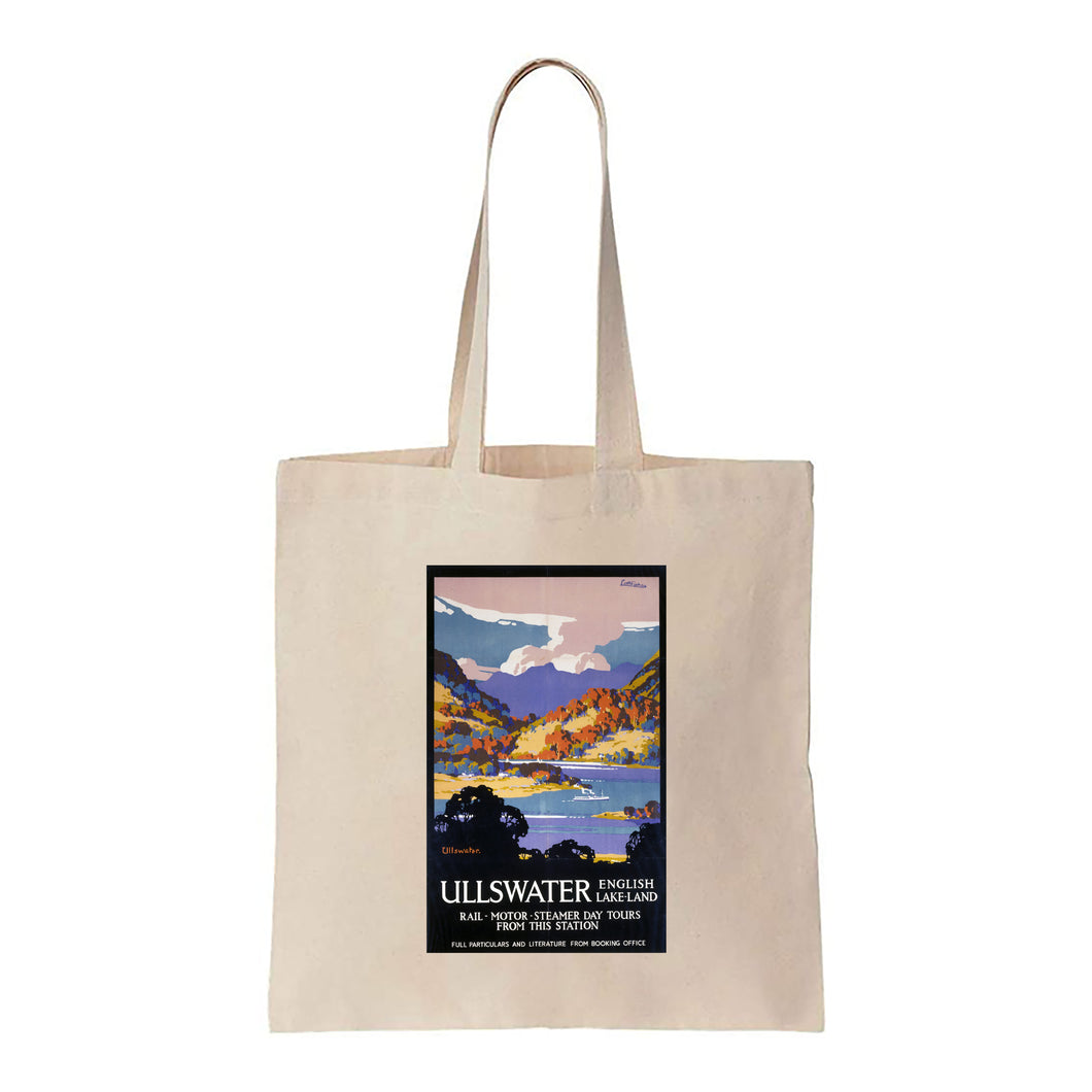 Ullswater - English Lake Land - Canvas Tote Bag