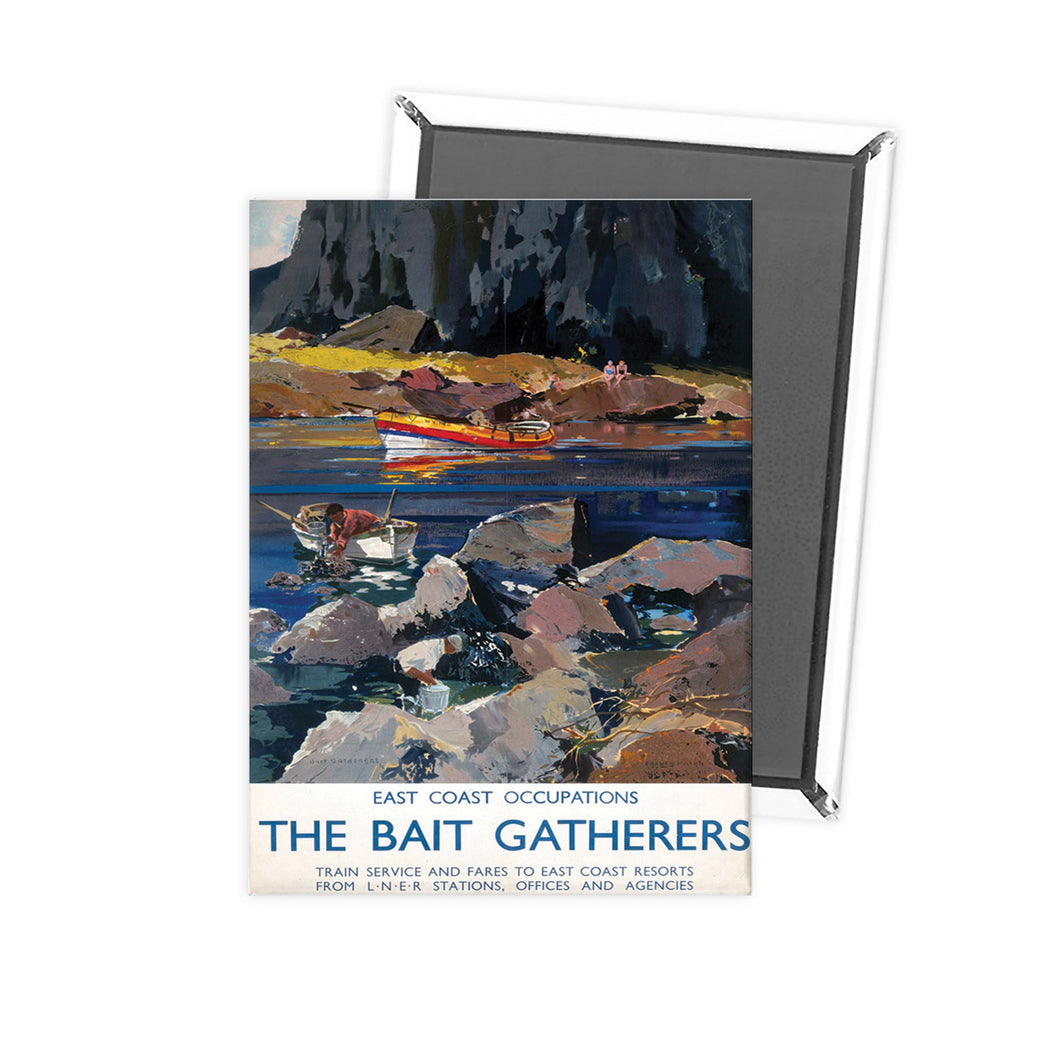 The Bait Gatherers Fridge Magnet