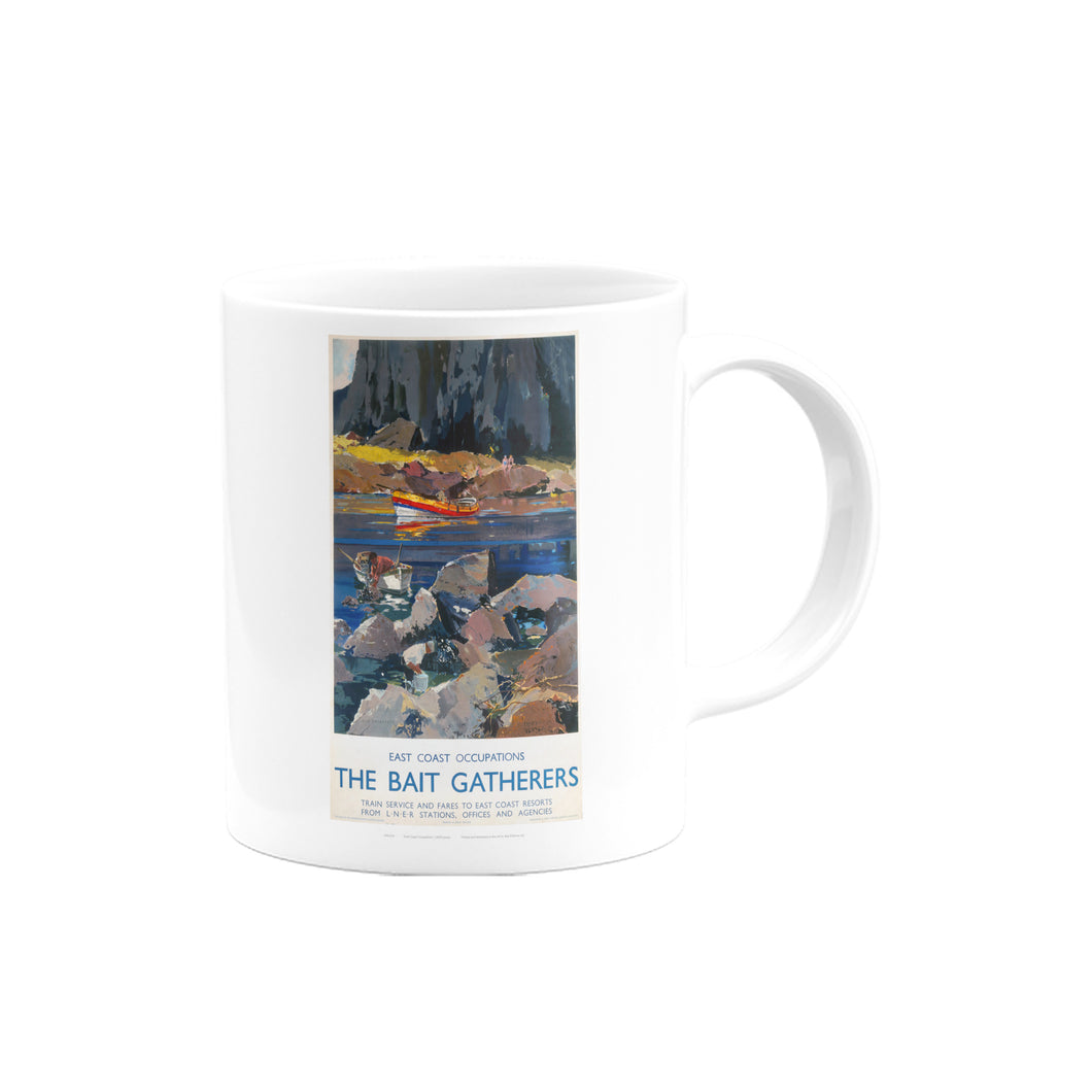 The Bait Gatherers - East Coast Occupations Mug
